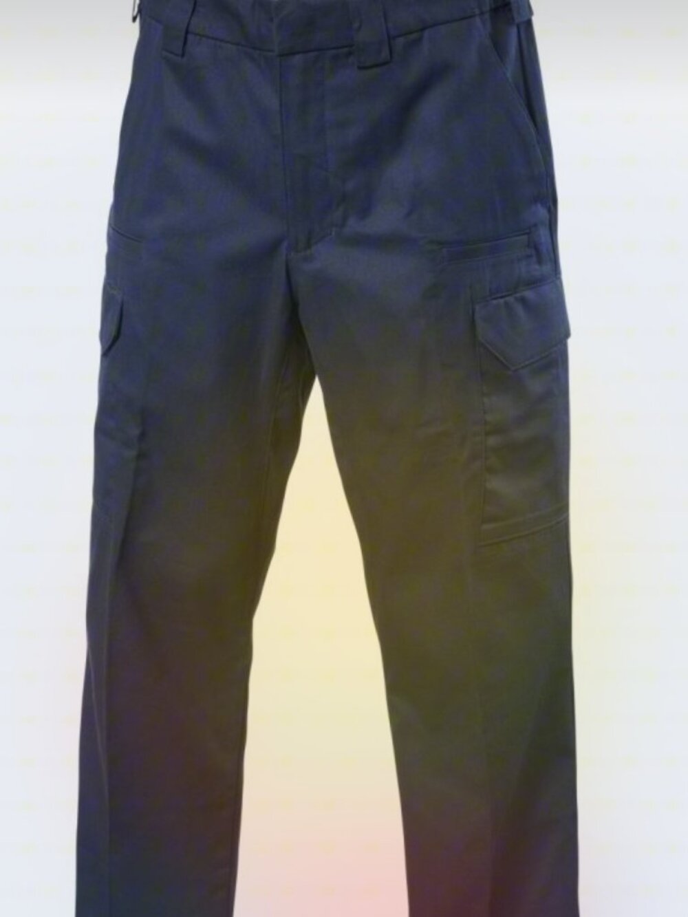 VF Image NWT Navy Blue Cargo Pants SZ-33R 32 Army Work Adjustable Weist TA2307
